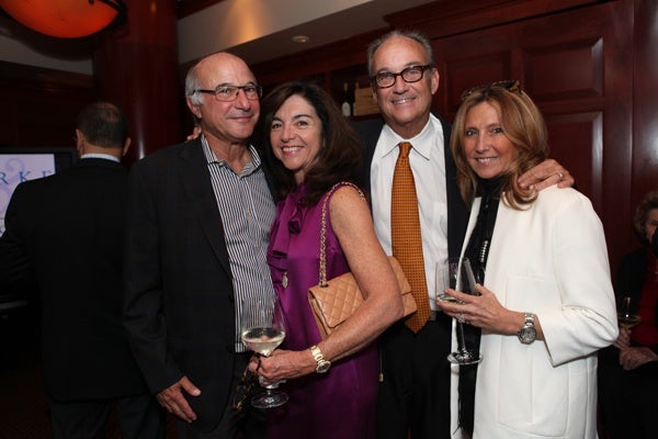 <p><p>Event committee members and presenting sponsors Jerry Slipakoff of the Galman Group (left) and Donna Slipakoff, with Harvey and Babs Snyder (Photo courtesy of Beth Erisman)</p></p>
