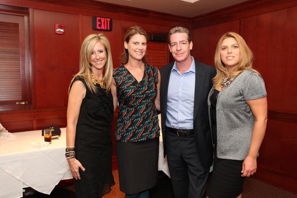 <p><p>Helpusadopt.org co-founder and executive director Becky Fawcett (left), event committee members Melissa and Roy Kaiser, and Pennsylvania Ballet artistic director and board member Anna Vitelli of PNC Wealth Management (Photo courtesy of Beth Erisman)</p></p>
