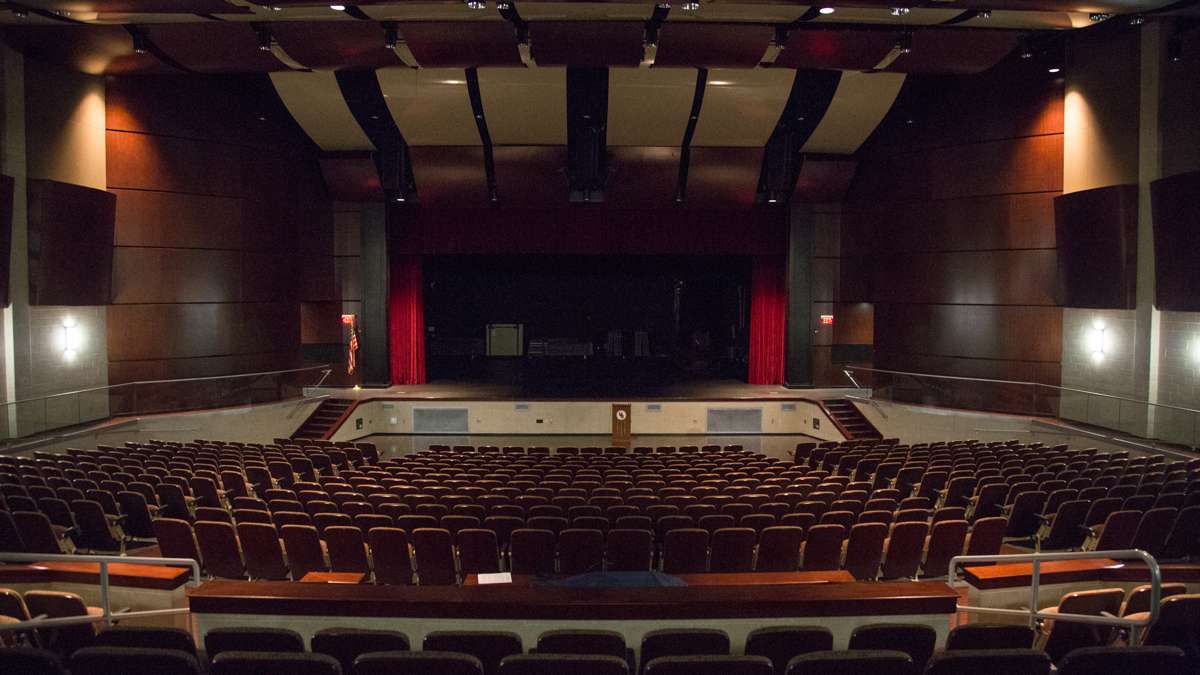 The performing arts auditorium at Upper Dublin High School. (Emily Cohen for NewsWorks)