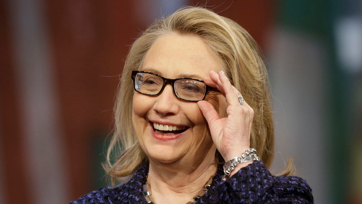  Hillary Rodham Clinton is shown as secretary of state in 2013. (AP Photo/Pablo Martinez Monsivais, file) 