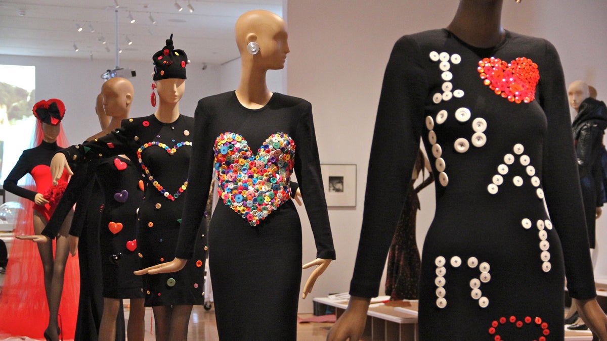  Philadelphia Museum of Art's Runway of Love exhibit chronicles the brief career of African American fashion designer Patrick Kelly. (Emma Lee/for NewsWorks) 