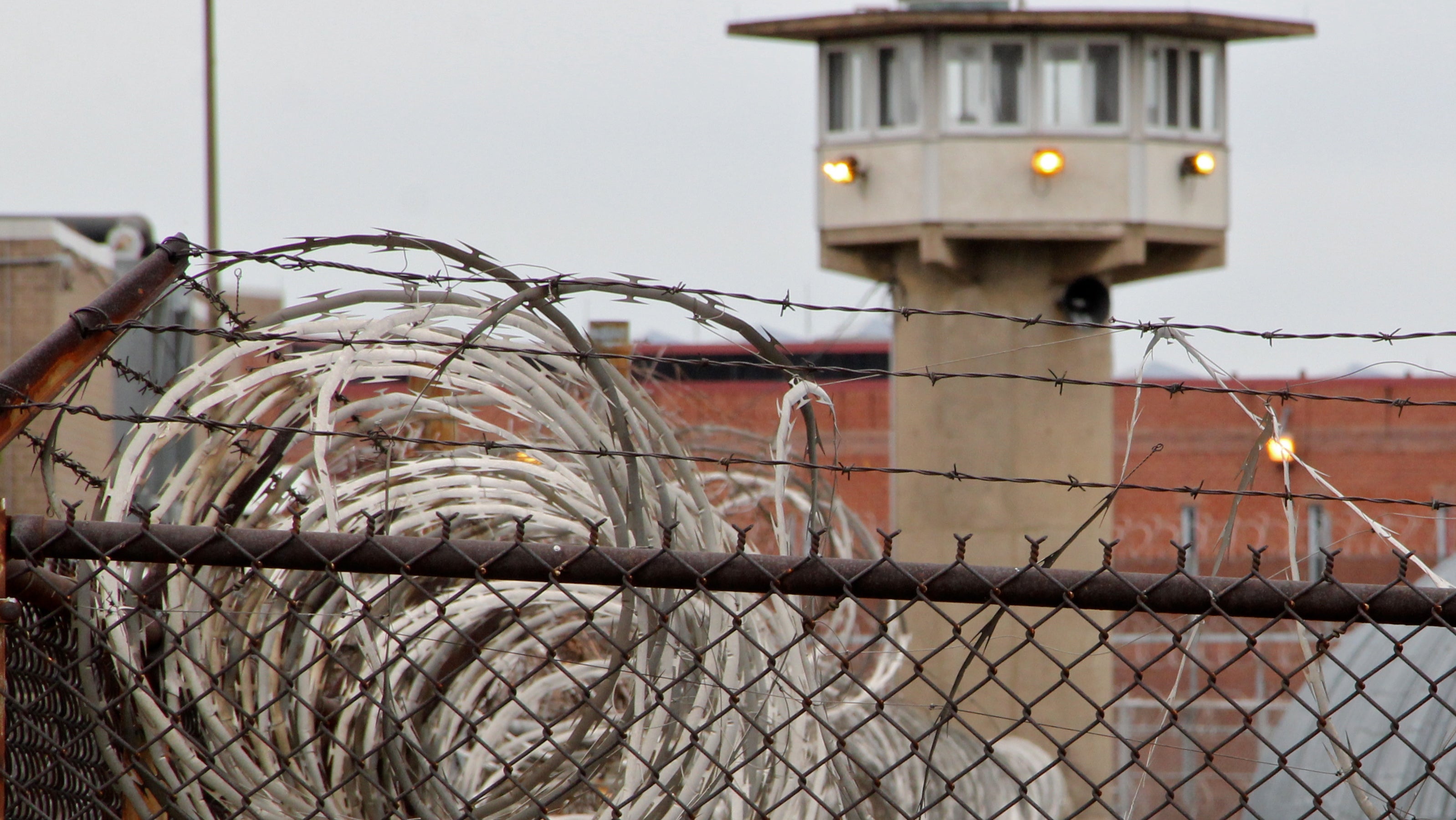 The correctional complex on State Road in Philadelphia. (Emma Lee/WHYY)