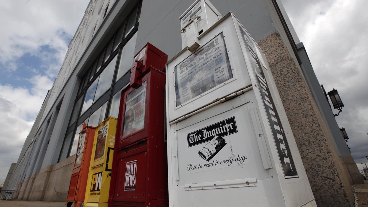  Newspaper vending machines are shown in Philadelphia. (AP Photo/Matt Rourke, file) 