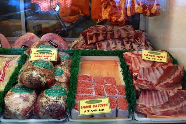 <p><p>You can meet your meat from the street in Philadelphia's Italian Market. (Emma Fried-Cassorla/Philly Love Notes)</p></p>

