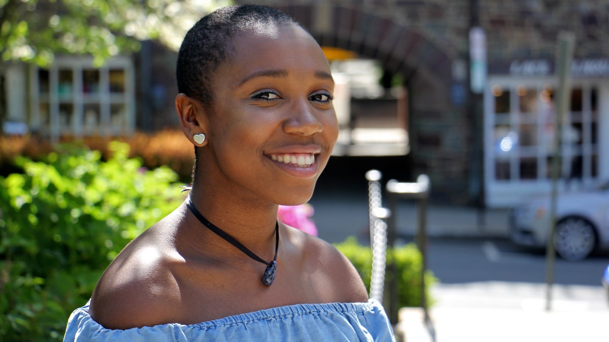  High school blogger Jamaica Ponder has received national attention for her posts exposing racial insensitivity. (Emma Lee/WHYY) 