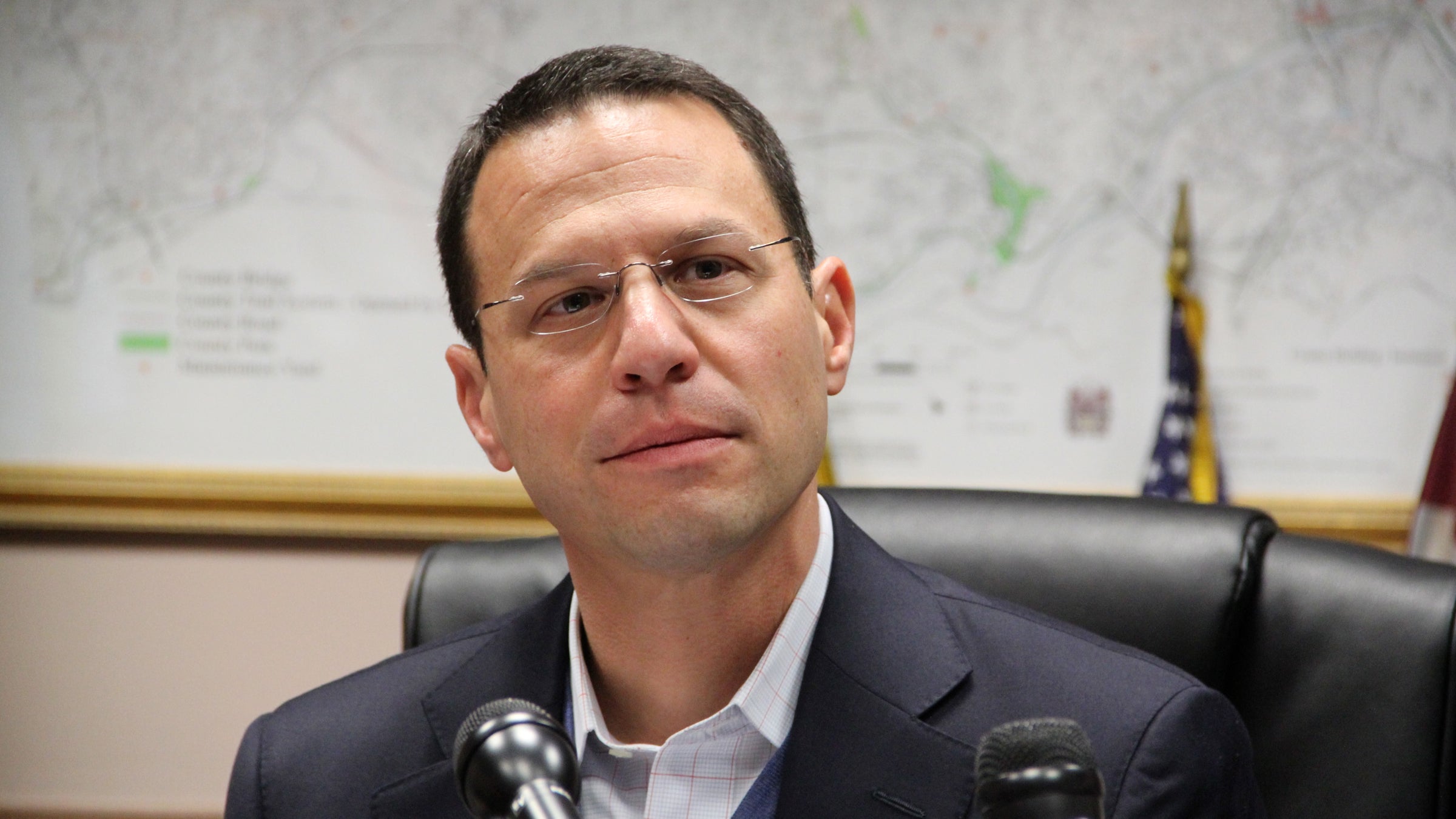  Montgomery County Commissioner Josh Shapiro. (Emma Lee/WHYY) 