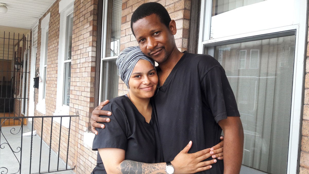  Amirah Jennah and J. Kinvez co-founded Black Love Philly, which plans an event Sunday. (Kate Summers for NewsWorks) 