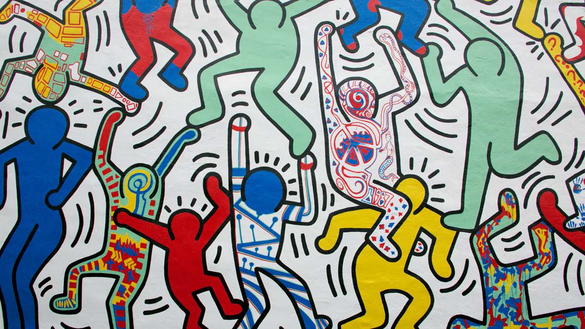 “We the Youth” was originally created in 1987 and is the only intact Keith Haring mural in its original location.