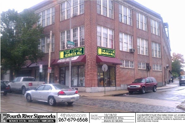 <p><p>A preview of what the new signage will look like. (Courtesy of Philly Office Retail)</p></p>
