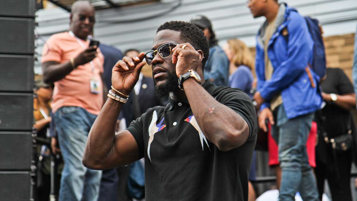 Kevin Hart celebrated his 38th birthday in Philadelphia where a mural of him was dedicated on July 6th.