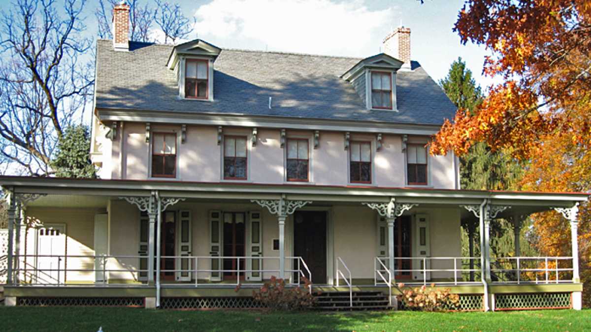  Alice Paul grew up in this home in Mt. Laurel, N.J., which is now the home for the API. (Courtesy of the Alice Paul Institute) 