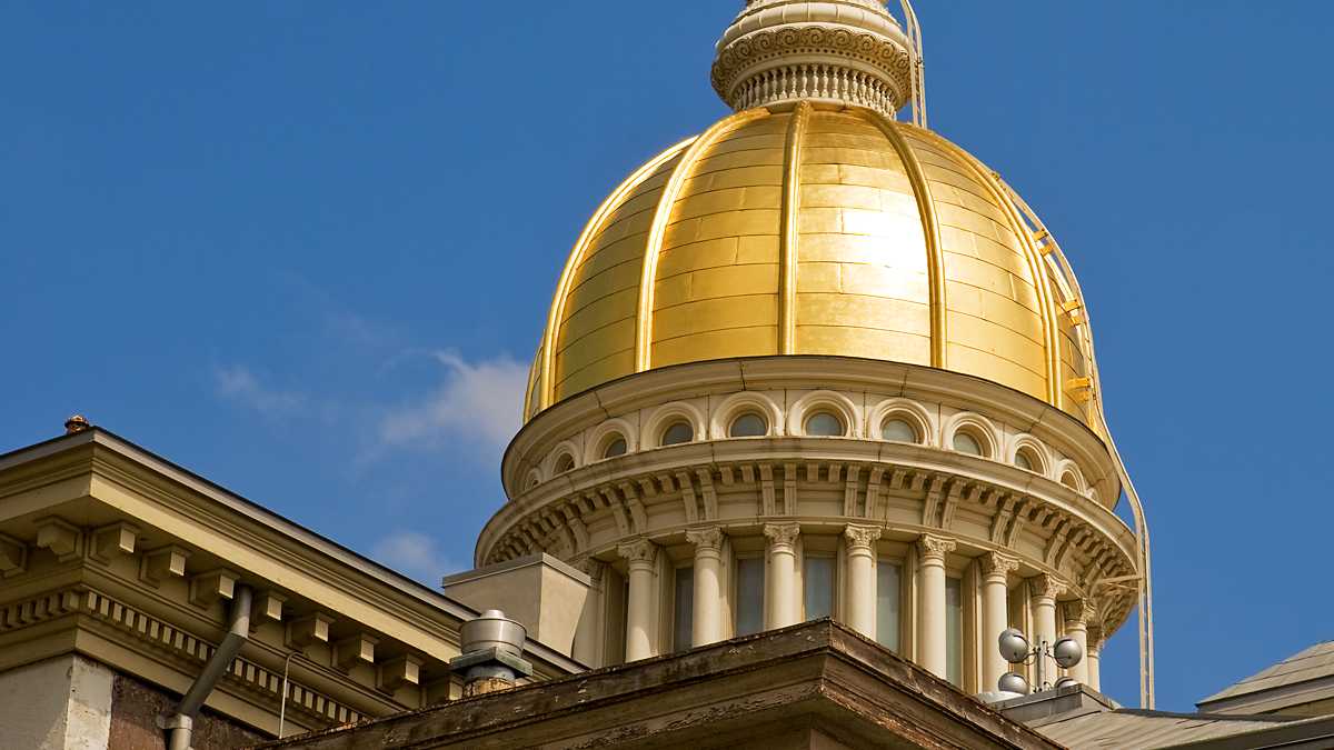 N.J. State Capitol dome in Trenton
(AP Photo)