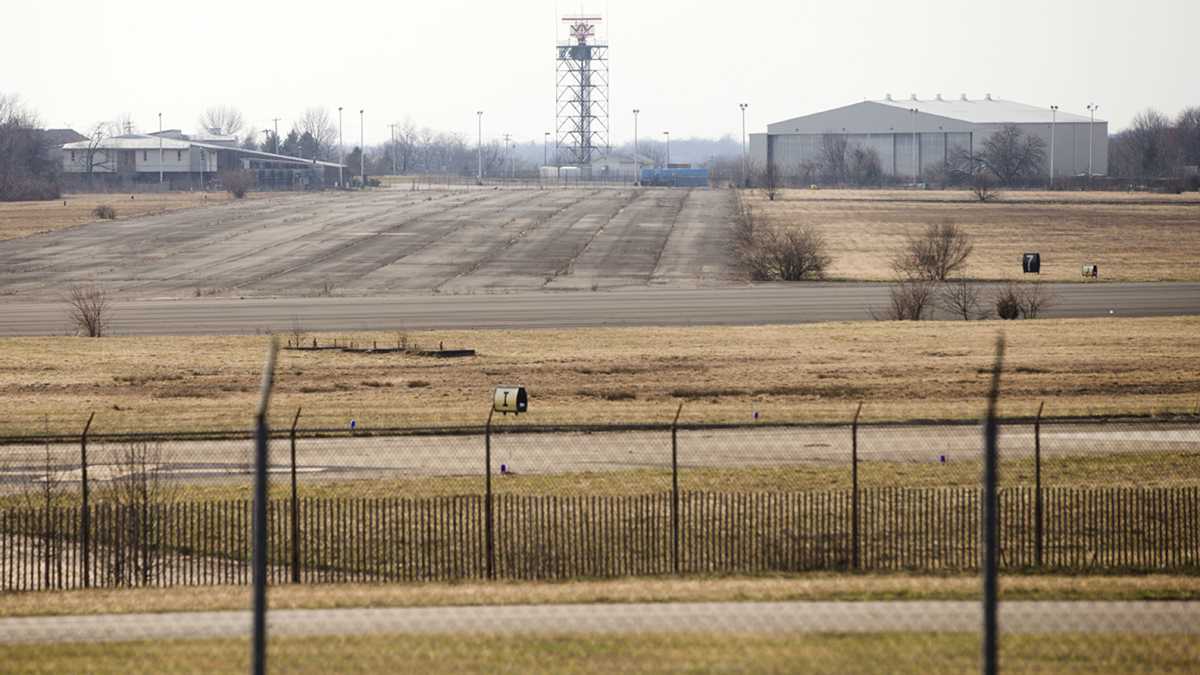   The former Naval Air Station Joint Reserve Base Willow Grove and present day Horsham Air Guard Station is in Horsham, Pa. The military is checking whether chemicals from firefighting foam might have contaminated groundwater at hundreds of sites nationwide and potentially tainted drinking water, the Defense Department said. (Matt Rourke/AP Photo)  