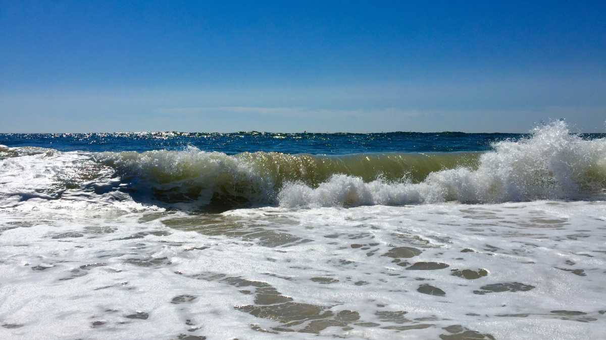 Rough conditions off South Seaside Park in early August 2015. (Photo: Justin Auciello)