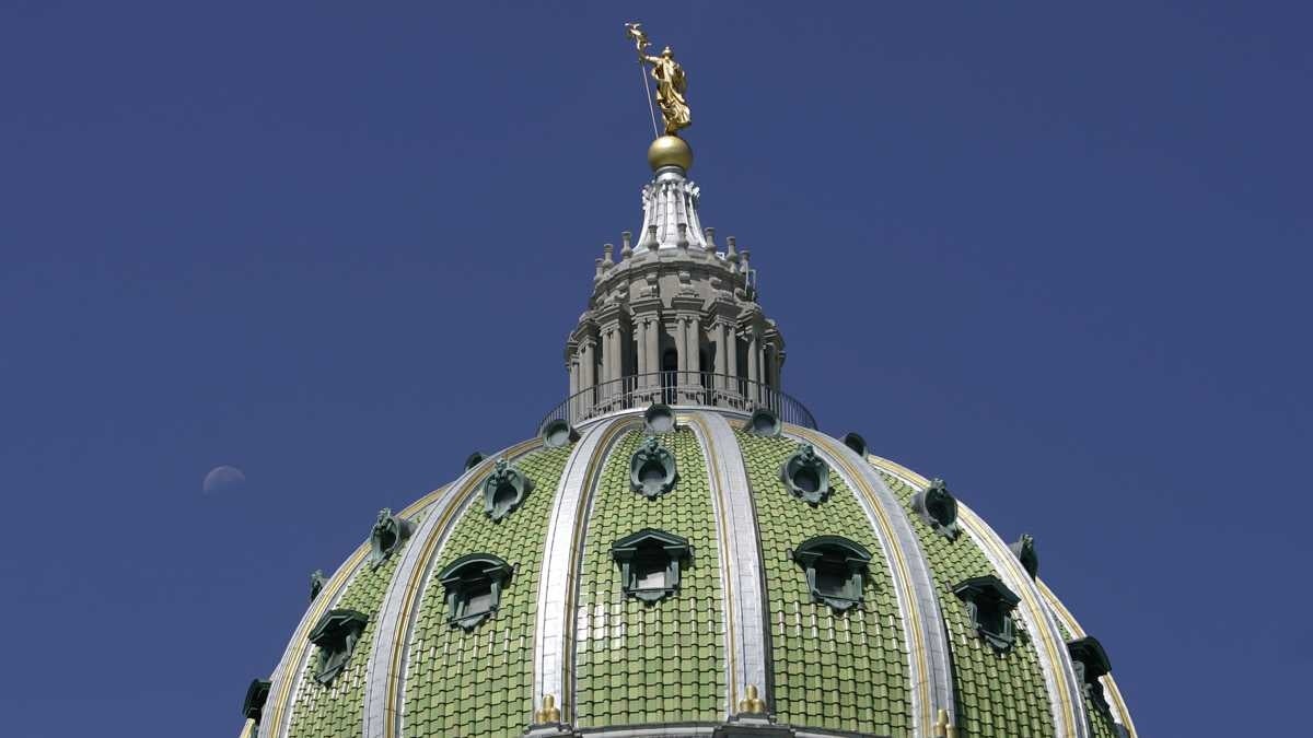  The Pennsylvania State Capitol dome in Harrisburg (NewsWorks File Photo) 