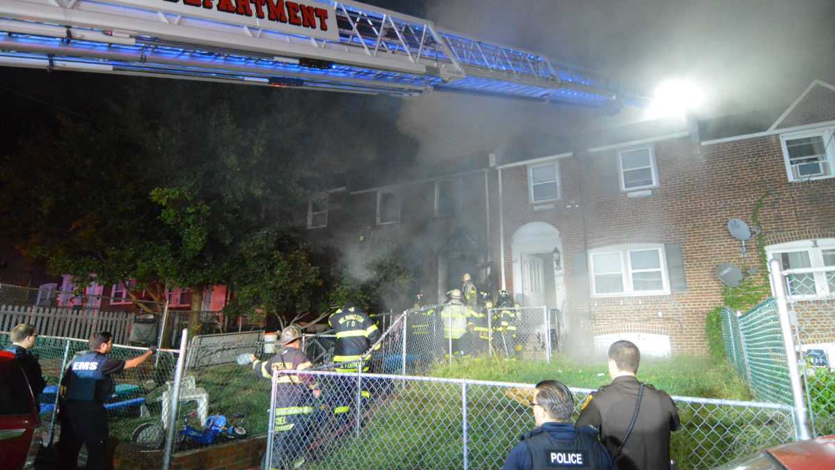 Three Wilmington firefighters died from injuries they received while fighting a rowhome fire in the city on Sept. 24,
 2017. (File/WHYY) 