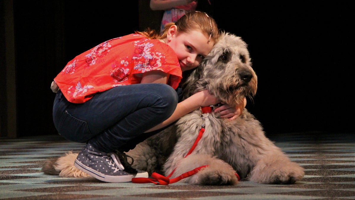 Bowdie and Kylie McVey (Opal) lived together during rehearsals in order to establish a strong bond. (Emma Lee/WHYY)