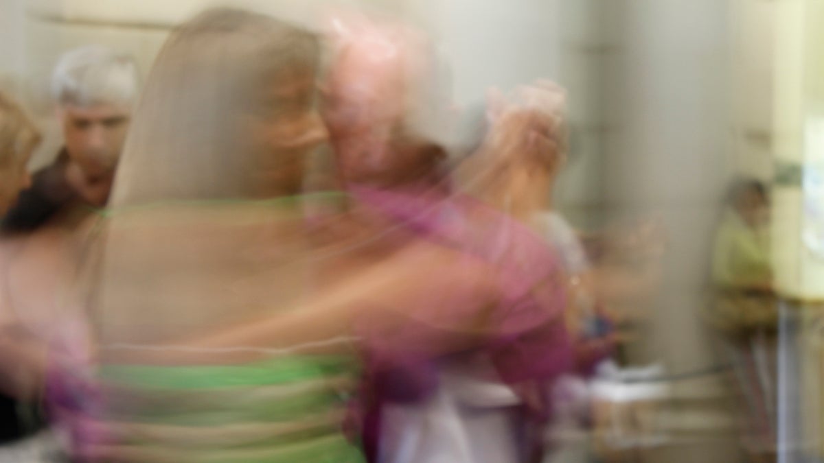  The Free Library of Philadelphia welcomed tango dancers Saturday, July 20, 2013. (Elisabeth Perez-Luna/WHYY) 