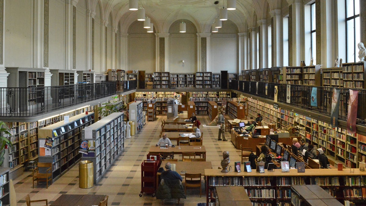  The Free Library of Philadelphia. (Paige Pfleger/WHYY) 