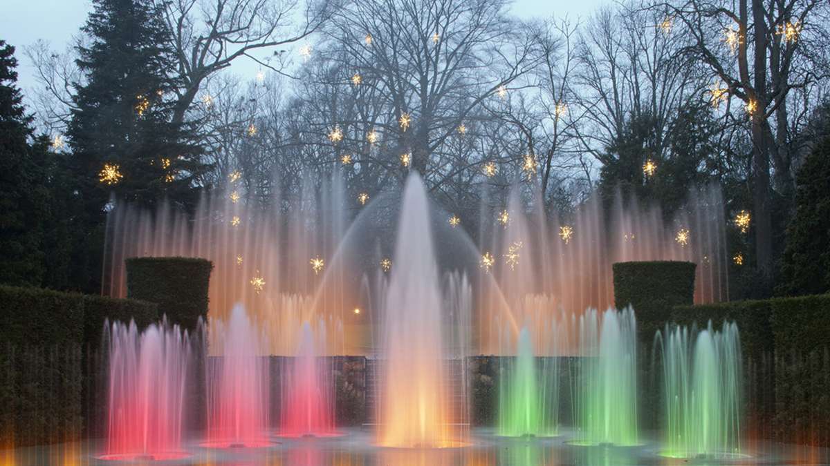 Longwood Gardens presents 'A Longwood Christmas' through January 12 on Route 1, Kennett Square, Pa. (Image courtesy of Longwood Gardens)