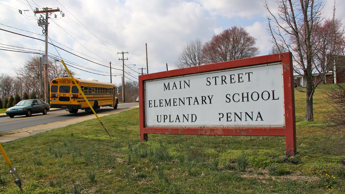 mainland_upland1200 Main Street Elementary School in Upland is part of the financially troubled Chester Upland School District. Pennsylvania has four school districts whose credit was downgraded to