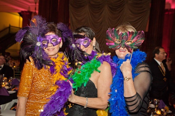 <p><p>Michele Dilenno (left), Sondra Tagert, and Bev Miller (Photo courtesy of Photos by Jonathan Meter)</p></p>
