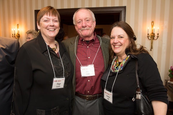 <p><p>WHYY Director Maggi Leyden (left), John Fuhr of Paratherm Corporation and Joanne Hill (Photo courtesy of Daniel Burke Photography)</p></p>
