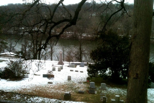 <p><p>The view from Meade's gravesite overlooking the Schuylkill River and West Fairmount Park. In 1866, Meade was named the first commissioner of the newly-created Fairmount Park. (Karl Biemuller/for NewsWorks)</p></p>
