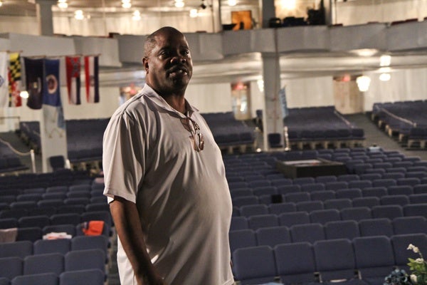 <p><p>Neighborhood resident James Johnson has been a member of the church for 10 years. He also does maintenance work at the opera house. (Kimberly Paynter/for NewsWorks)</p></p>
