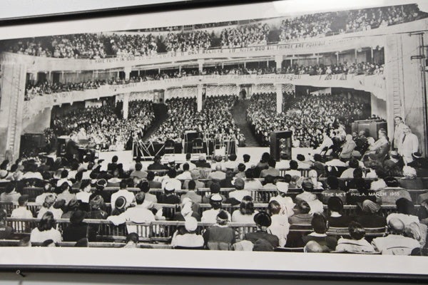 <p><p>Once the home of a thriving congregation in the '50s and '60s, the numbers of the church in the Metropolitan Opera House have since dwindled. (Kimberly Paynter/for NewsWorks)</p></p>
