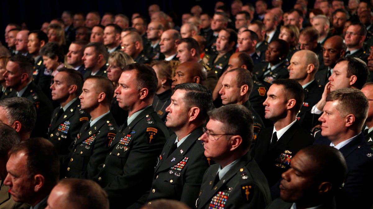  File photos of military personnel at the U.S. Army War College in Carlisle, Pa. (AP Photo) 