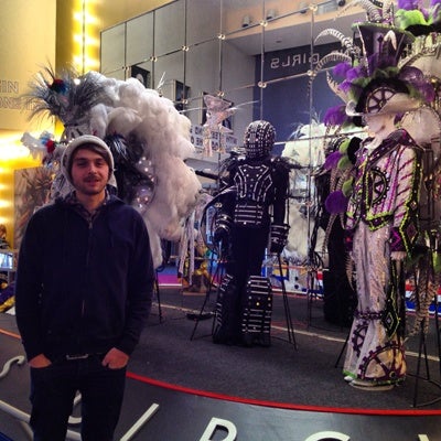 <p><p>Lance Saunders is shown visiting the Mummers Museum at Washington Avenue and 2nd Street in Philadelphia. (Emma Fried-Cassorla/for Philly Love Notes)</p></p>
