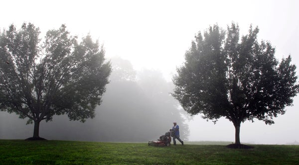  A foggy morning in Newtown Township, Pa. (Mel Evans/AP Photo, file) 