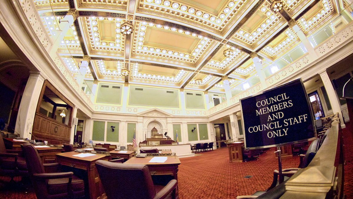  Philadelphia City Hall's room 400 houses the Council Chamber (Bastiaan Slabbers/for NewsWorks)  