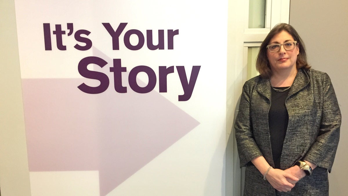 The National Museum of American Jewish History opened at 5th and Market streets in Center City in 2010. Ivy Barsky is the museum's CEO. (Dana DiFilippo/WHYY) 