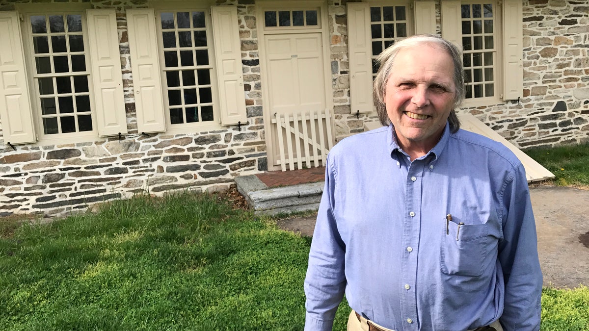  Bruce Gill, executive director of Harriton House, says the historic property in Bryn Mawr was the site of the Battle of Gulph Road in December 1777. (Photo provided) 