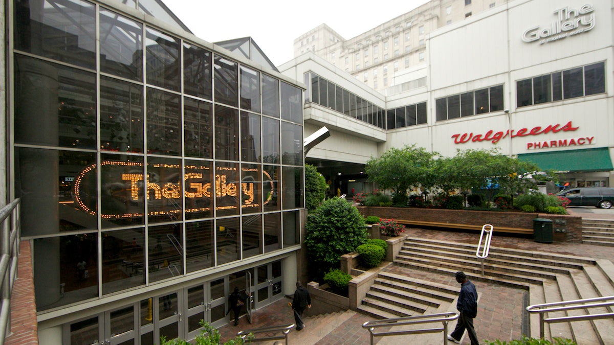 The Gallery at 8th and Market Streets in Philadelphia (Nathaniel Hamilton/for NewsWorks) 