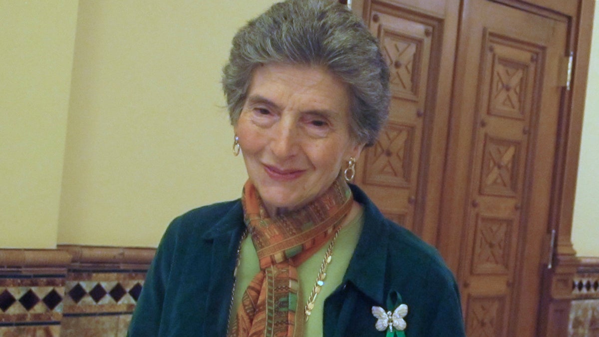 Rosemarie D’Alessandro was at the Statehouse awaiting Assembly passage of the measure (Phil Gregory/WHYY)