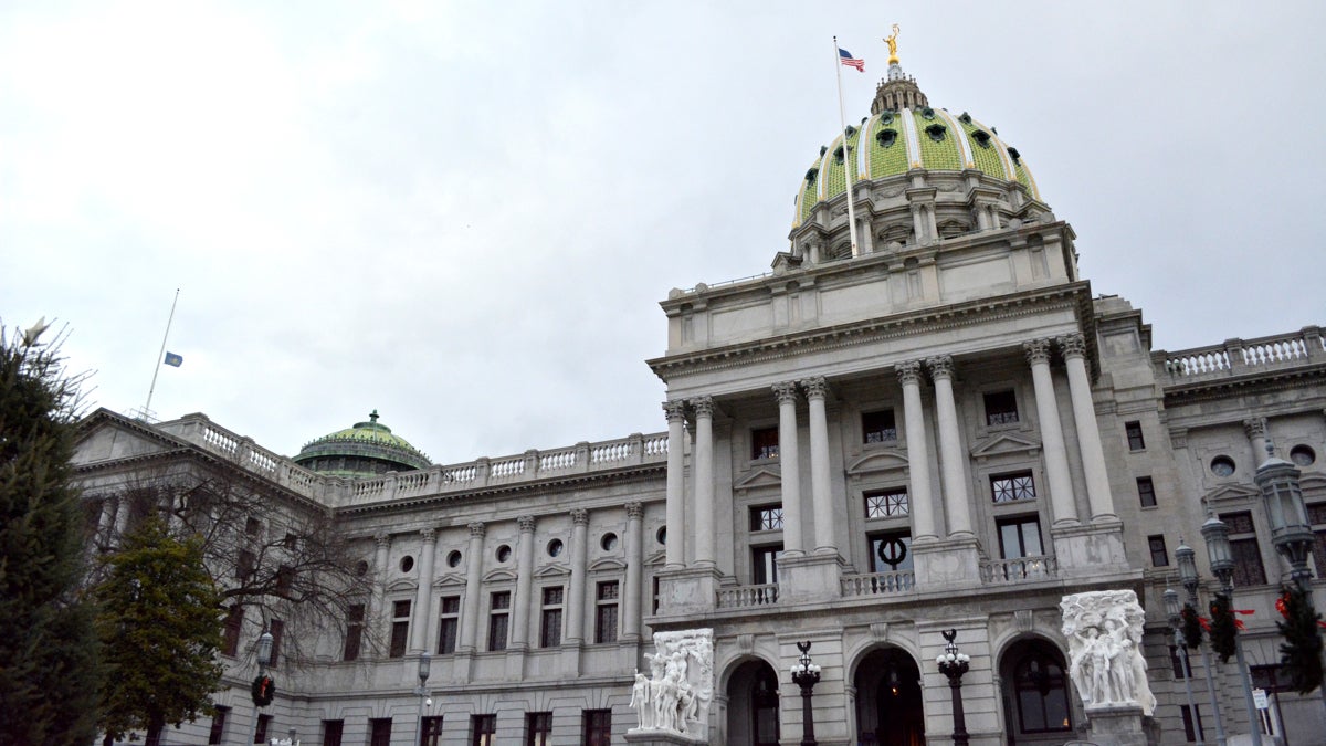  Pa. Capitol Building, Harrisburg. (Kevin McCorry/WHYY) 