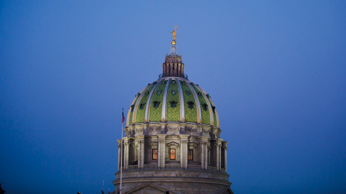 The Pennsylvania Capitol building at the state Capitol in Harrisburg, Pa. (AP Photo/Matt Rourke) 
