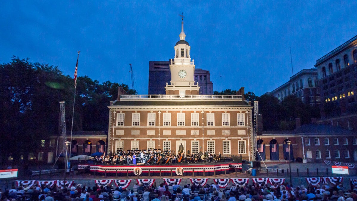  The Philly POPS return to Independence Hall for the annual Independence Day weekend concerts. This year, 