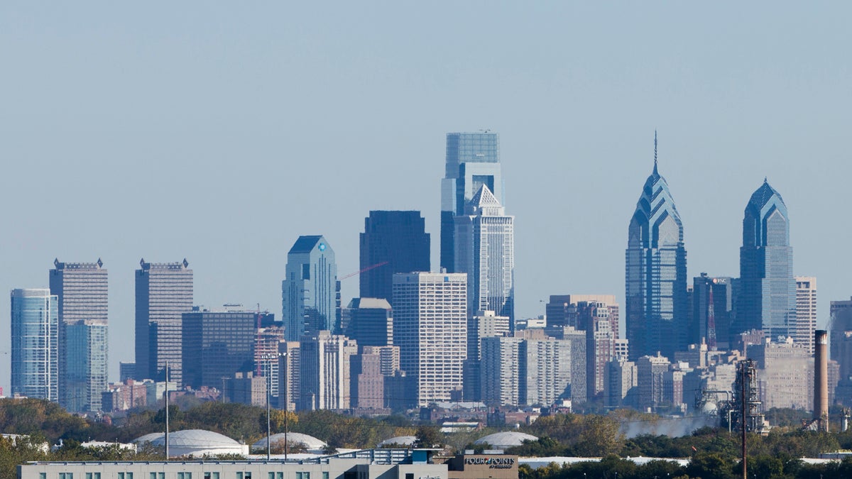 Philadelphia skyline. (AP Photo/Matt Rourke)