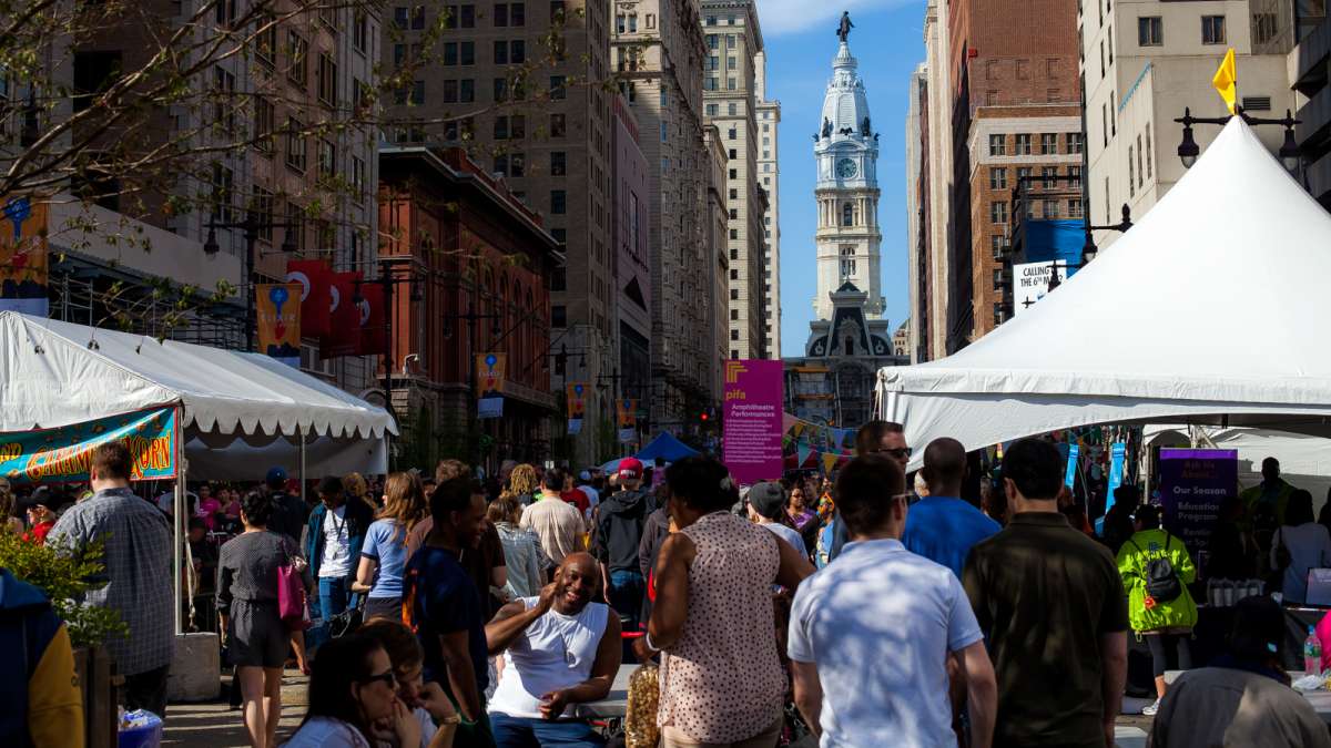 Thousands flocked to South Broad Street for the fifth annual PIFA Street fair.