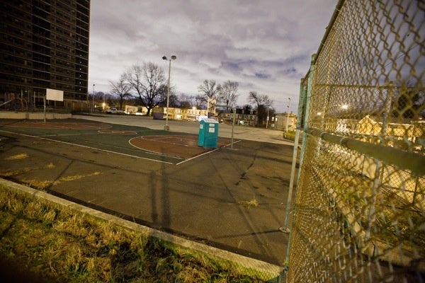 <p><p>Thursday night's meeting was the first time that PHA officials acknowledged that the Queen Lane Apartments tower might not be demolished after all. (Brad Larrison/for NewsWorks)</p></p>
