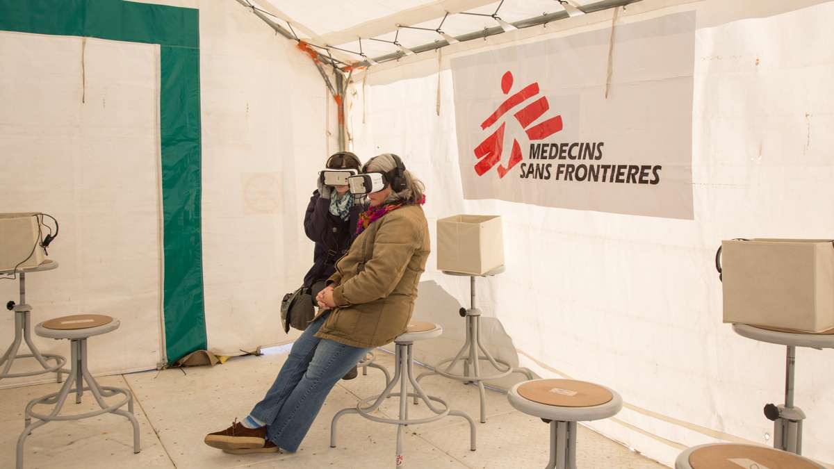 Using new technology to reach a greater audience, MSF created three Virtual Reality video experiences telling the stories of displaced individuals from camps in Iraq, Mexico, and Tanzania.