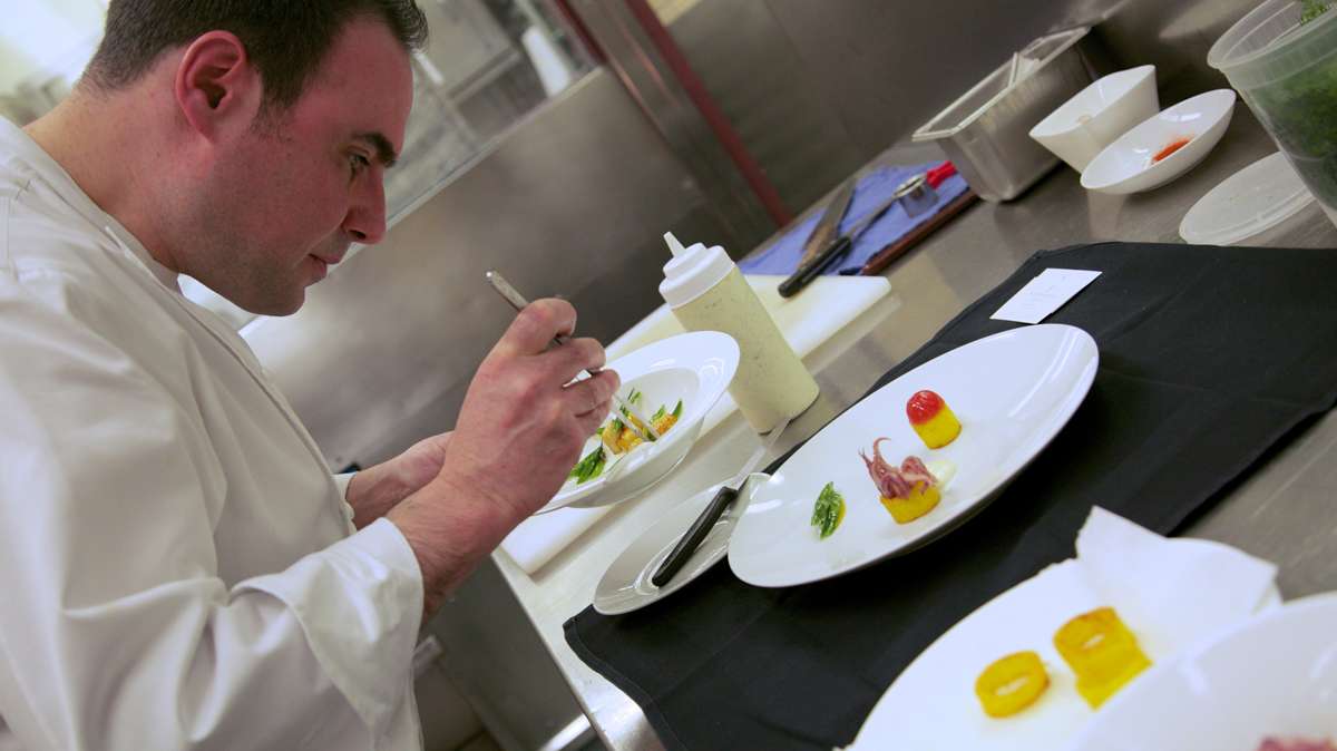 Fountain Restaurant's Chef William DiStefano (Nathaniel Hamilton for WHYY)