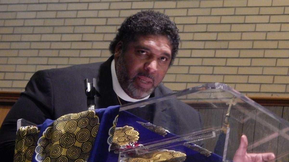  Rev. William J. Barber II speaks at Shiloh Baptist Church in Trenton, Thurs., March 9, 2017 (Antoinette MilesDigital Media AssociateCommunications Workers of America (AFL-CIO), District 1) 