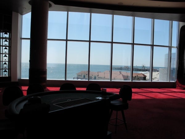 <p><p>A view of the Altantic Ocean from Revel in Atlantic City. (Phil Gregory/WHYY)</p></p>
