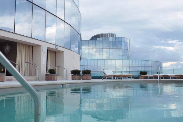 <p><p>A look at one of the 10 pools at Revel. (Photo courtesy of Revel Entertainment)</p></p>
