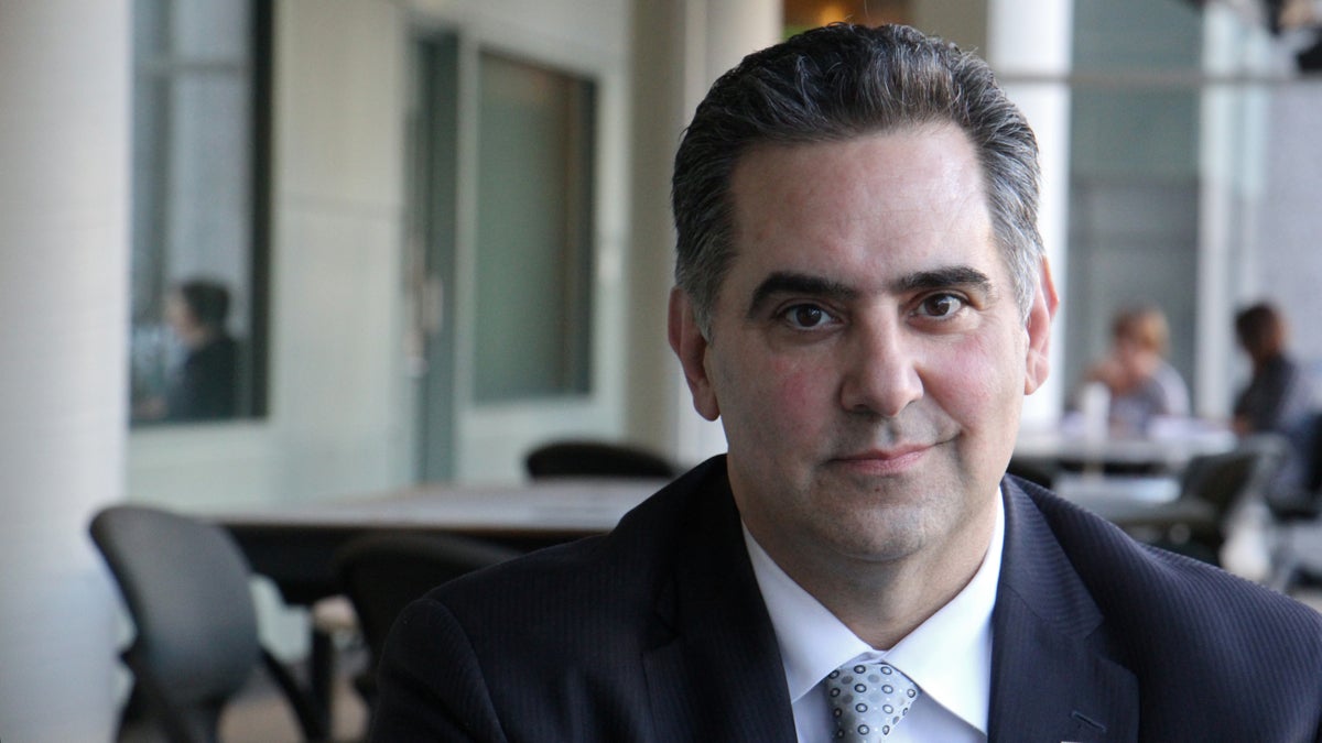 Rich Negrin is a candidate for Philadelphia district attorney. (Emma Lee/WHYY) 